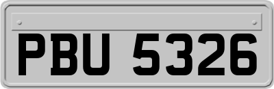 PBU5326