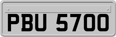 PBU5700
