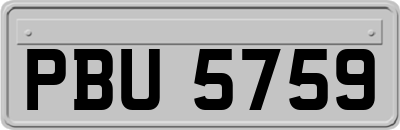 PBU5759