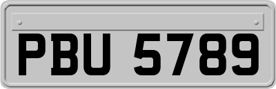 PBU5789