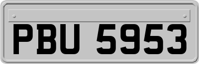 PBU5953