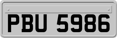 PBU5986