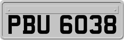 PBU6038