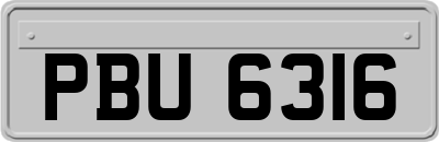 PBU6316