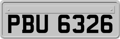 PBU6326