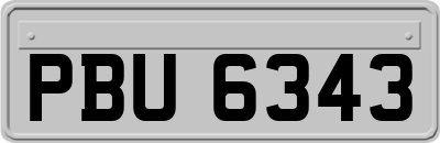 PBU6343