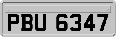 PBU6347