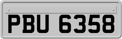 PBU6358