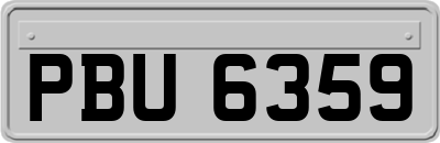 PBU6359