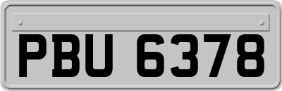 PBU6378