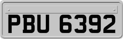 PBU6392