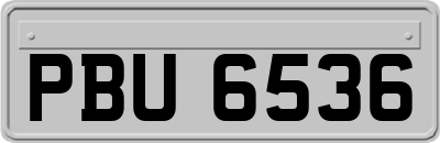 PBU6536