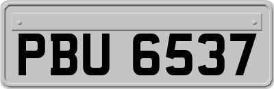 PBU6537