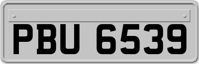 PBU6539