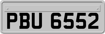 PBU6552