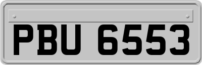 PBU6553