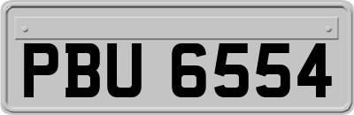 PBU6554