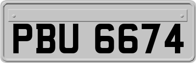 PBU6674