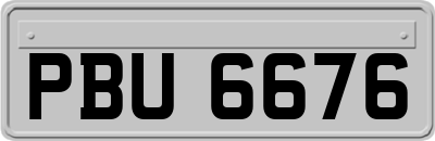 PBU6676