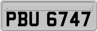 PBU6747