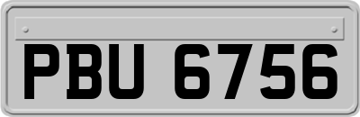 PBU6756