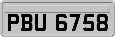 PBU6758