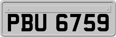 PBU6759