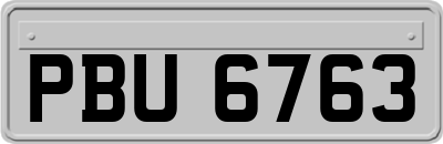 PBU6763