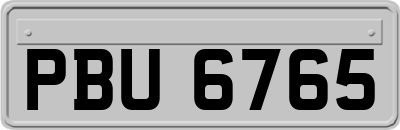 PBU6765