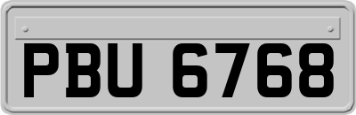 PBU6768