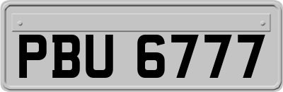 PBU6777