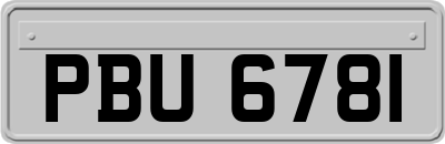 PBU6781