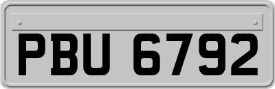 PBU6792