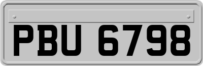 PBU6798