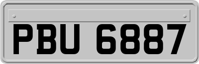 PBU6887