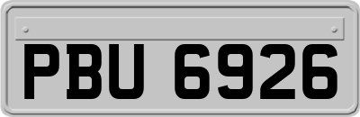 PBU6926