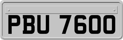 PBU7600