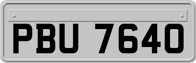 PBU7640