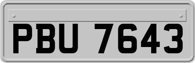 PBU7643