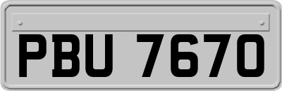 PBU7670