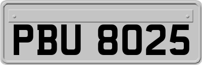 PBU8025