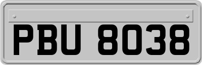 PBU8038