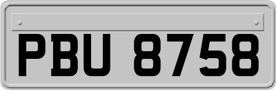 PBU8758