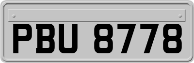 PBU8778