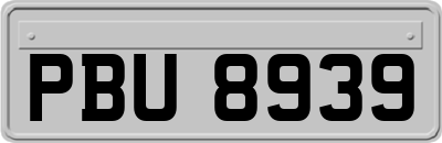 PBU8939