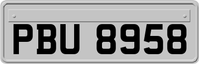 PBU8958