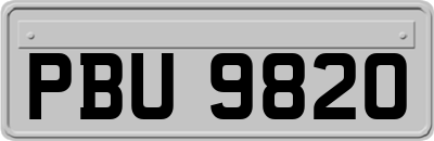 PBU9820