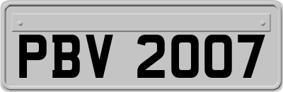 PBV2007