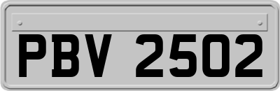 PBV2502