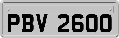 PBV2600